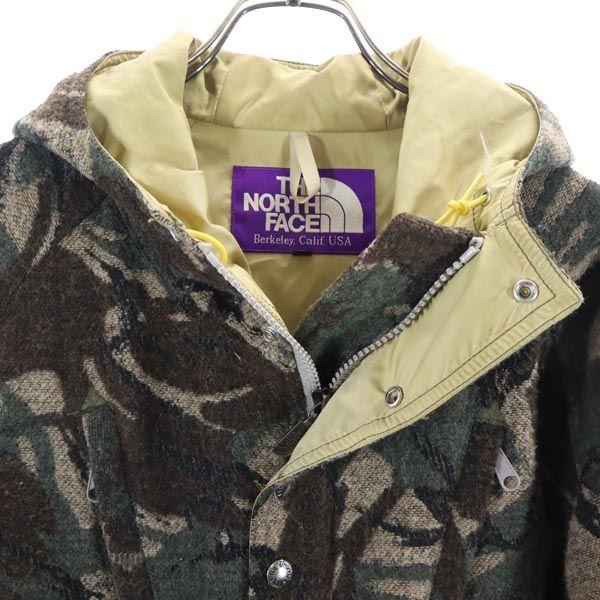 The North Face Purple Label NP2275N Camouflage Mountain Parka S Men's Used