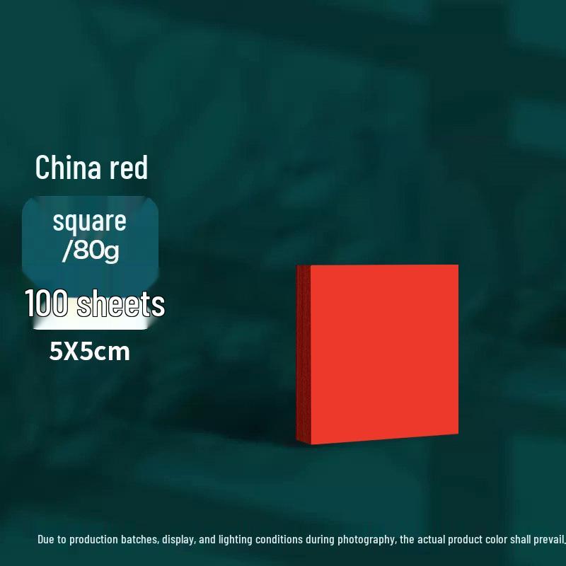 A4 Colored Cardstock for Office, Origami, Kindergarten, Student DIY 