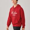 Skechers Soft Skin-Friendly Comfortable Hooded Casual Sweatshirt Unisex Sweatshirt Pale-Red L126U020-03LC