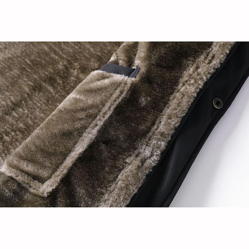 Pánská zimní vesta Silné vesty Pánská zateplená vesta Sametová teplá bez rukávů Pánská vesta Bunda