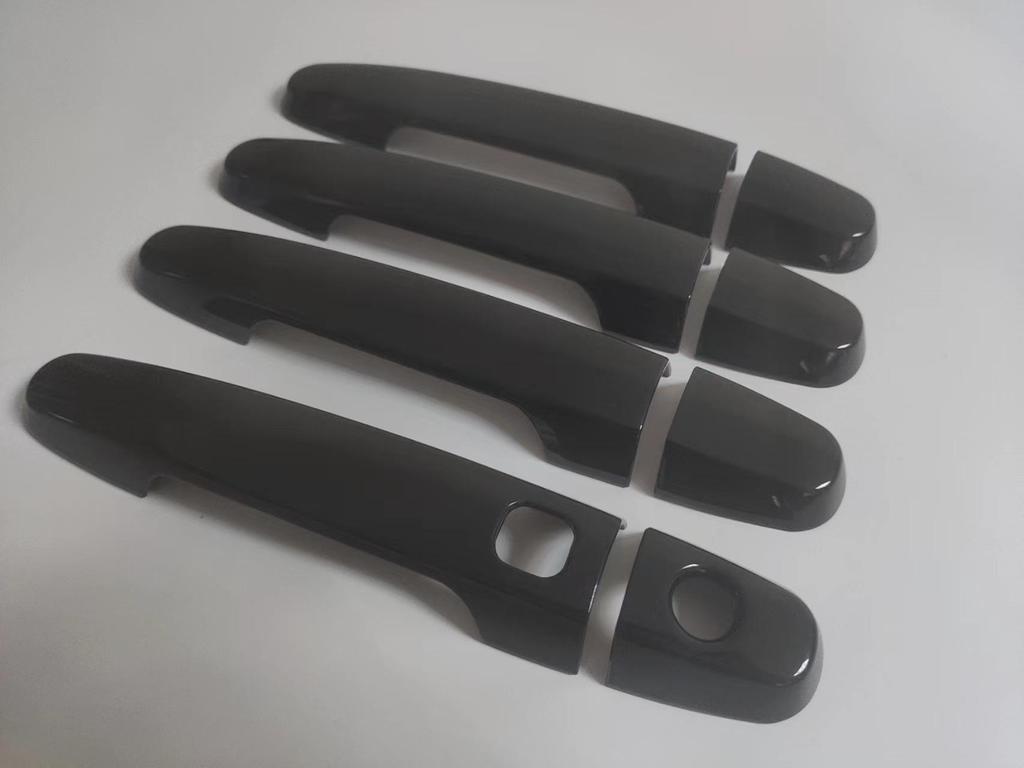 Compatible Carbon Fiber Pattern Door Handle & Bowl for 2005-2009 Toyota Ractis NCP100