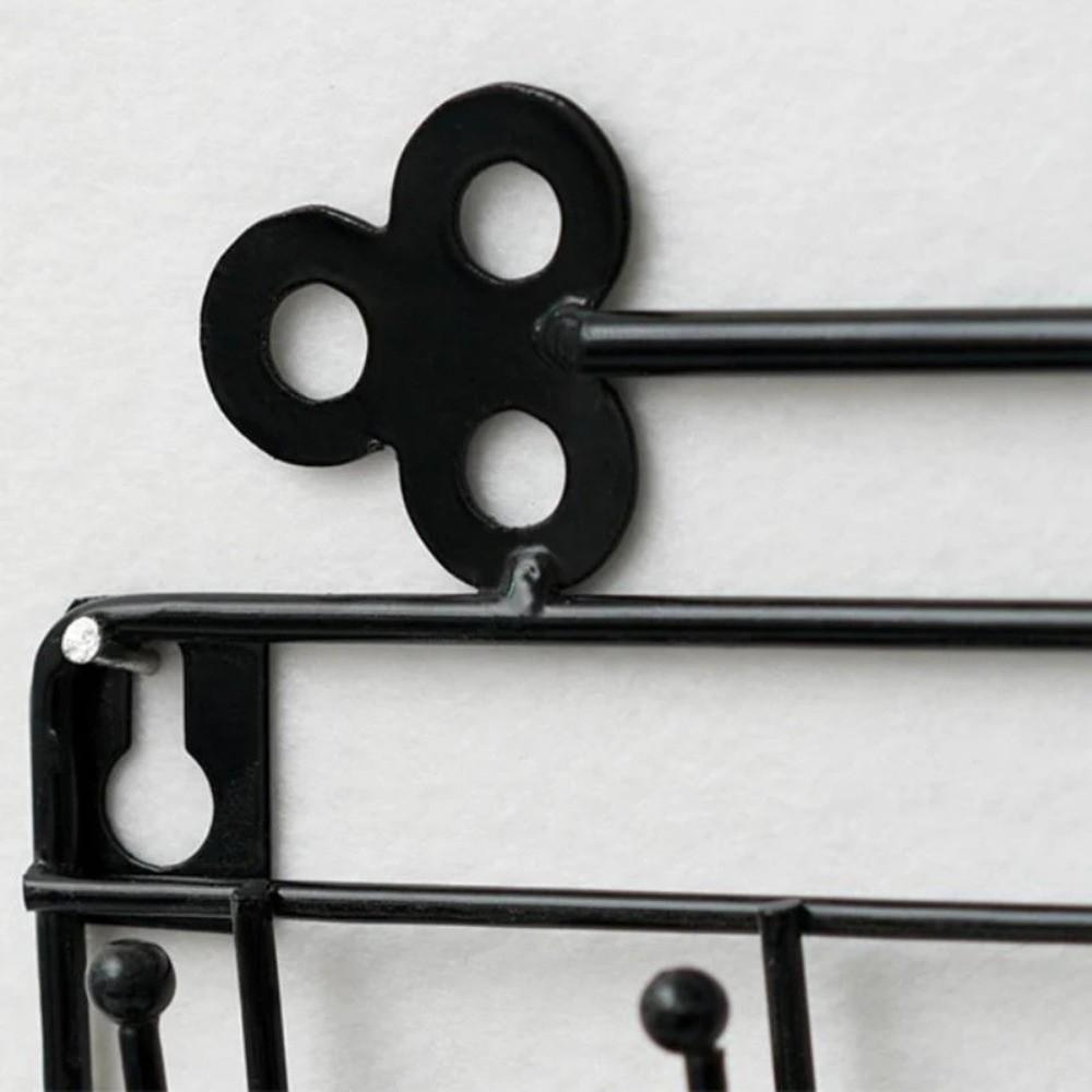 Iron Jacket Hat Storage Rack Modern Style Storage Hook  For Entryway Kitchen Office Decor