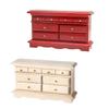 Multi Style Miniature Closet TV Book Cake Bedside Table Cabinet Shelf Legs Cupboard Model Dollhouse Furniture Decor DIY Toys