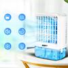 Mini Air Conditioner Desk Fan Quiet Water Cooler 800Ml Led