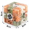 [PACZB] Logic cube for children with a maze and metal cogs Z3393