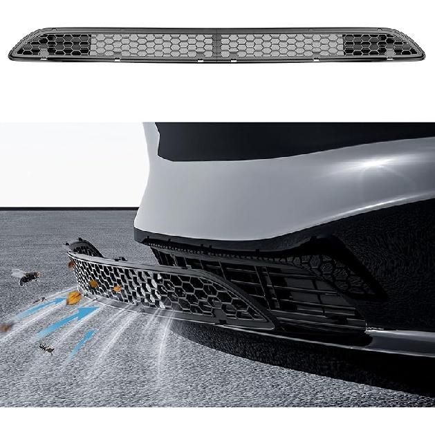 Grille Mesh Erts For New Tesla Model 3 Highland Front Air Inlet Vent Grille Cover Replacement For Tesla Model 3 2024 2025 Accessories (Not Fit With