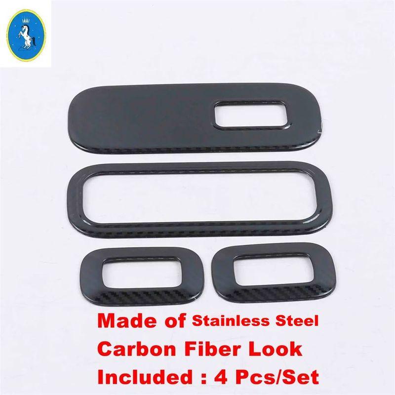 ABS Auto Interior Glass Window Lift Switch Button Panel Decor Cover Trim Accessories For Benz A Class W177 A200 A220  - 2024