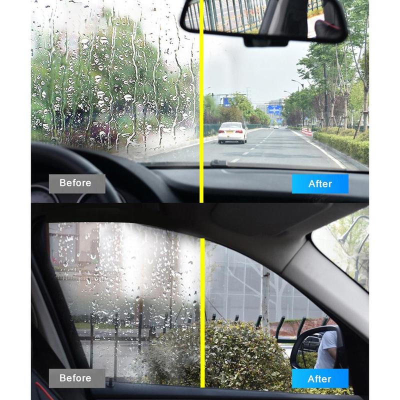 50ml Anti-fog Agent Waterproof Rainproof Spray Car Front Windshield Coating Agent Anti Mist Goggles Defogging Car Cleaner Spray