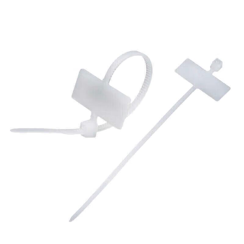 ELECALL Nylon Self-Locking Cable Ties with Writable Label