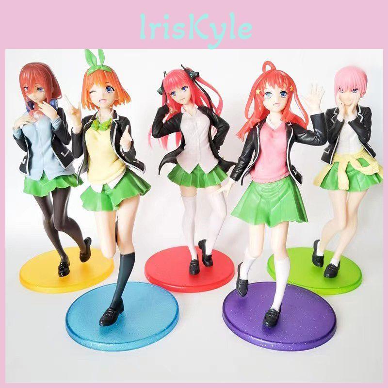 Quintessential 15pcs The Quintuplets Figure Nakano Ichika Itsuki College Style