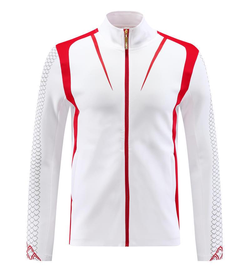 Chinese Team Podium Sportswear Set: Unisex Long-Sleeved Badminton Training Jacket for Men, Women, and Children XS
