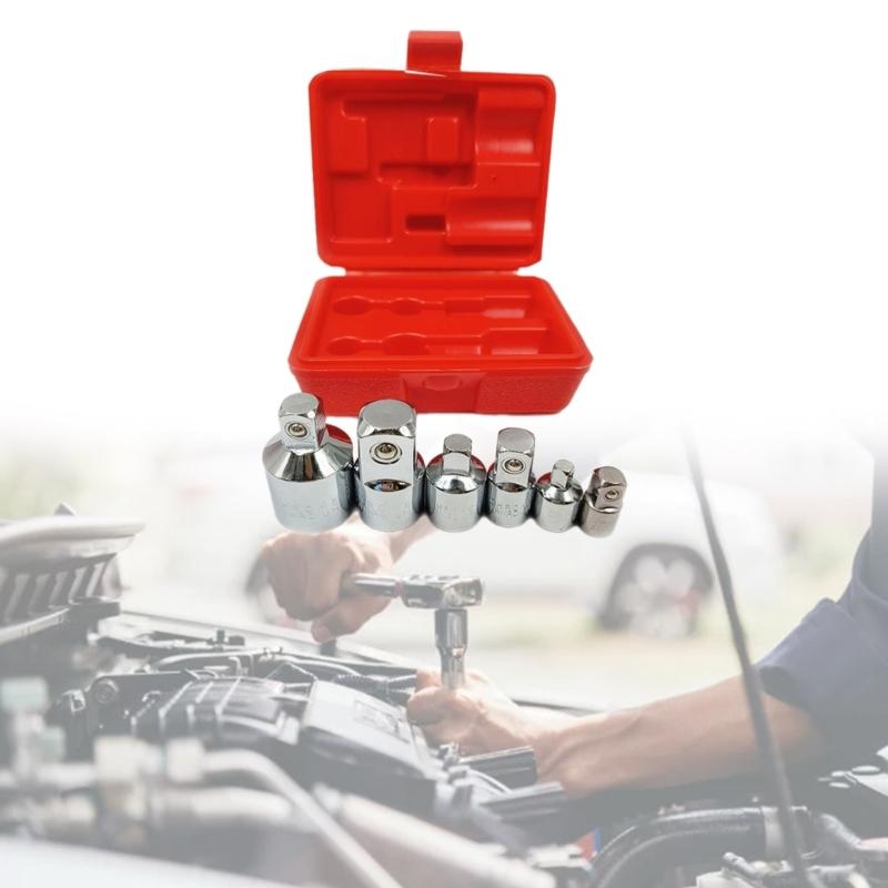 Ratchet Wrench Socket Head Socket Converters Adapter for Car Bicycles Repair Tools Auto Maintenance and Construction