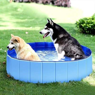 Dog Toy Factory Wholesale Foldable Bath Pool Collapsible Portable Pet Swimming Pools Pet Pool for Dogs Cats Puppy Accessories