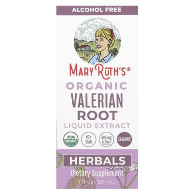 Organic Valerian Root Liquid Extract, Alcohol-Free, 590 Mg, 1 Fl Oz (30 Ml)