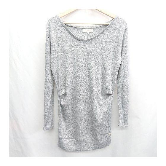 ALBA ROSA Long sleeve cut and sew Size 38 Gray Women s E [1502060023672]