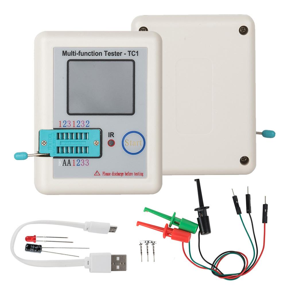 Transistor Tester TFT For Diode Triode Capacitance Meter LCR ESR NPN PNP MOSFET
