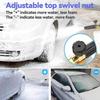 Universelles Autowasch-Wasserpistolen-Schaumtopf-Set Hochdruck-Reinigungszubehör 1L Schaumkanone 7 Metall-Düsen Autowaschpistole Einstellbar