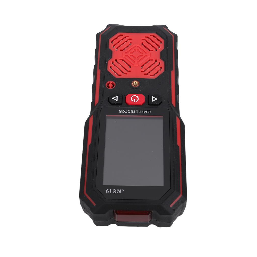 4 in 1 Gas Detector, Portable O2 LEL CO H2S Monitor with LCD Display and Backlight, Data Storage, Multi Gas Detector