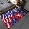 Celebration Patriotism American Flag Carpet Yoga Living Room Room Decor Children's Crawling Mat Doormat Area Rug