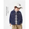 Right European Style Boys' Soft Denim Shirt Spring 2026 New Children's Clothing Baby Kids' Shirt Top Korean Style Jacket Trendy