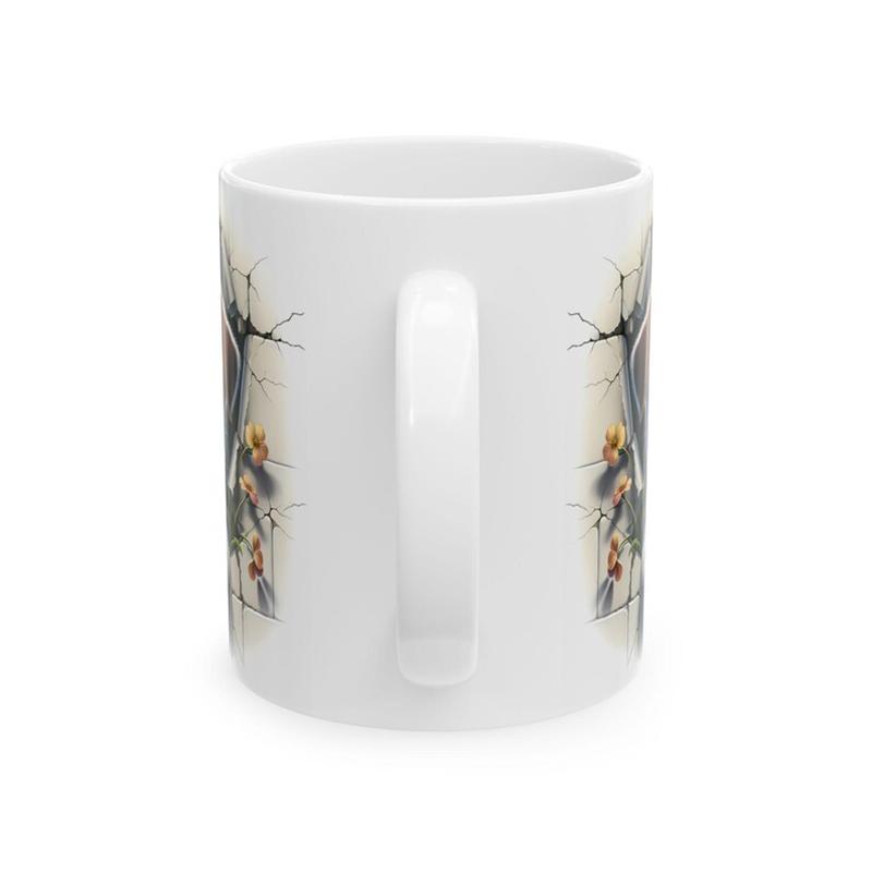 Individuelle Haustier-Namens-Tasse 11oz Personalisierte Keramik-Kaffeetasse mit dem Namen & Foto Ihres Hundes/Ihrer Katze Anpassbares Geschenk für Tierliebhaber