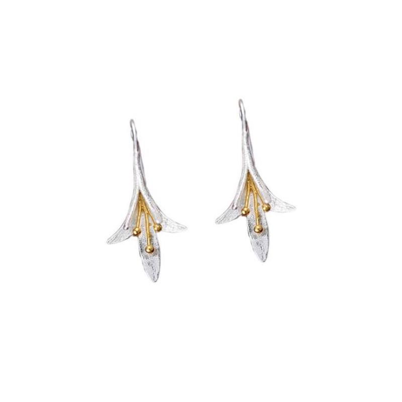 Thai Orchid Elegant Stud Earrings
