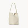 Small and High-end TR Bucket Bag Tote Bag Retro Large Capacity Leather Women's Bag Simple and Fashionable Shoulder Bag