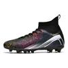 Men Soccer Shoes Professional Cleats High-Top Athletic Turf Football Boots Outside/Indoor Professional Futsal Training Athletic Shoes