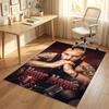 Personalized Crystal Velvet Carpet,Eminem Custom Printed Name, Plush Area Rug For Home Indoor Decor