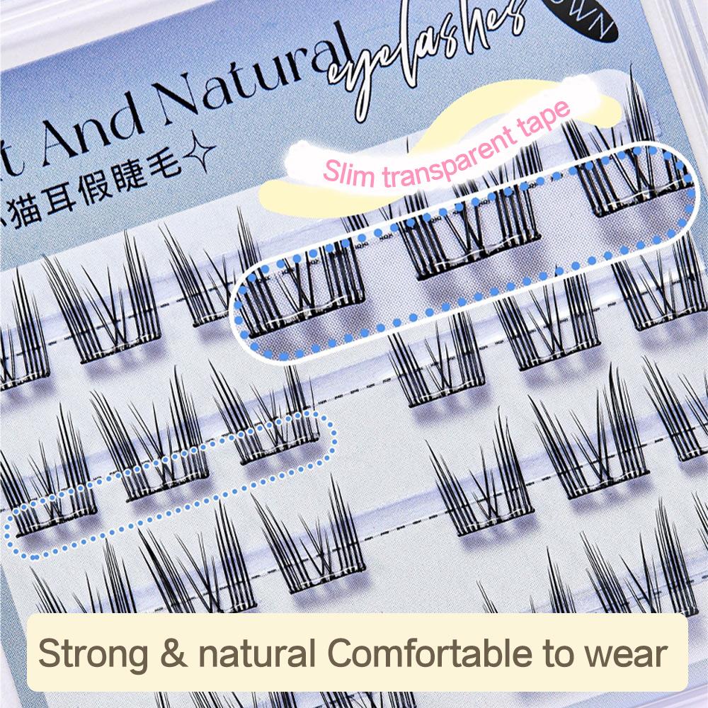 UWN Glue-free Eyelash, Self Adhesive Eyelashes, No Glue Required Natural Eyelashes