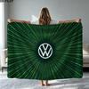 VfL Wolfsburg Print Flannel Blanket High Quality Warm Comfortable Cover for All Seasons Perfect for Gifts Home Decor
