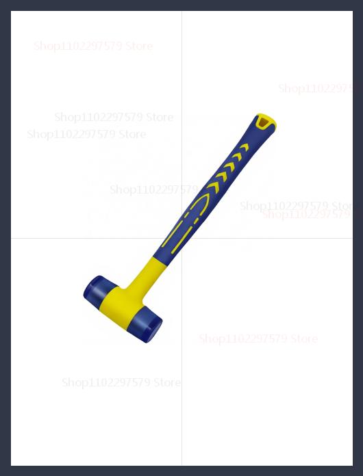 

Double Headed Installation Hammer 25mm to 45mm Rubber Handle Detachable Insulated Heavy Duty Construction Masonry Roof Framing