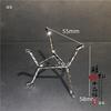 Crystal Stone Metal Bracket Alloy Display Shelf Decor
