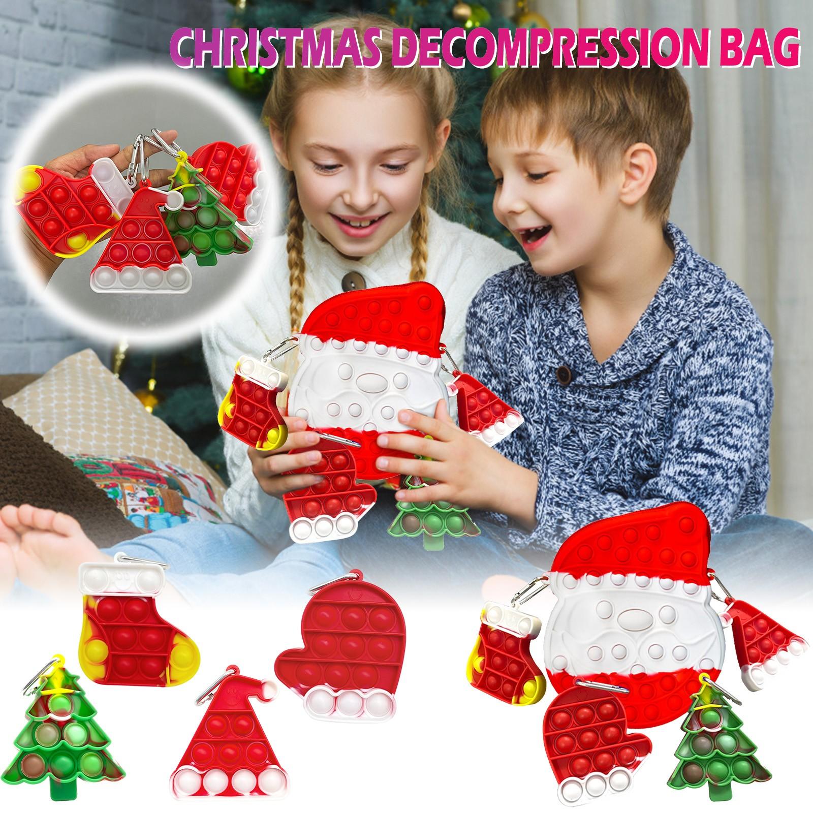 

Push Toy Кулон Сумка, Пузырьковая игрушка Для снятия стресса Игрушки для взрослых детей