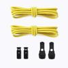 New 1Pair/3Pair Round Elastic Shoelace Unisex Quick-Release Shoelaces No-Tie Laces for Sneakers and Boots Shoe Laces