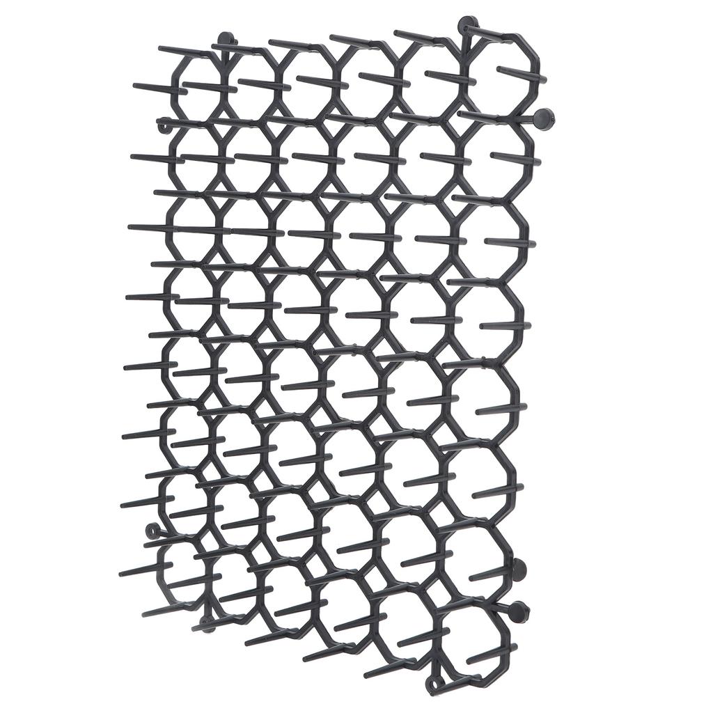 12Pcs Cat Deterrent Mat Anti Cat Dog Network Indoor Outdoor Repellent Training Plastic Spike Mat