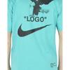 Camiseta Unisex OFF WHITE Azul Lago BQ0827-458