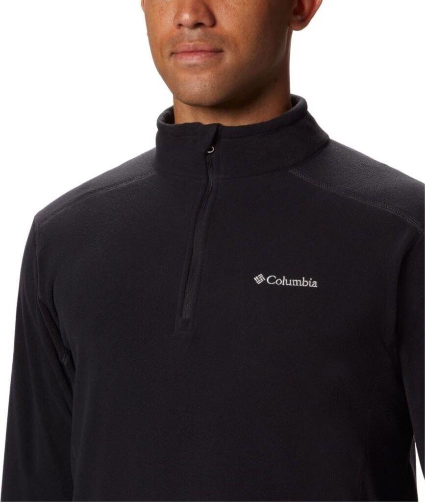Куртка Columbia Men's Klamath Range II Half Zip Fleece Pullover-Tall черная