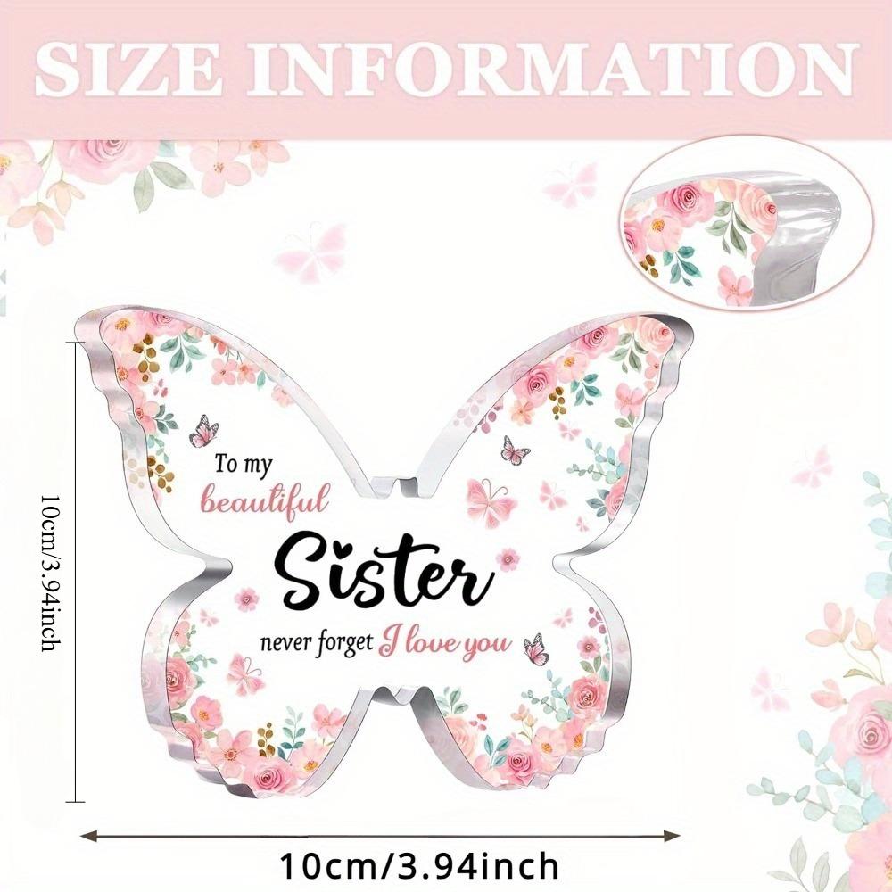 2D Flat Acrylic Butterfly Decoration, Indoor and Outdoor Decoration - No Battery/electricity Required, Free Day Decoration, Shop Decoration, Du