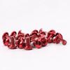 12PCS MTB Bicycle M5x10mm Screws Stainless Steel T25 Cycle Bicycle Brake Disc Bolts Screw Mountain Bike Disc Brake Rotor Bolts