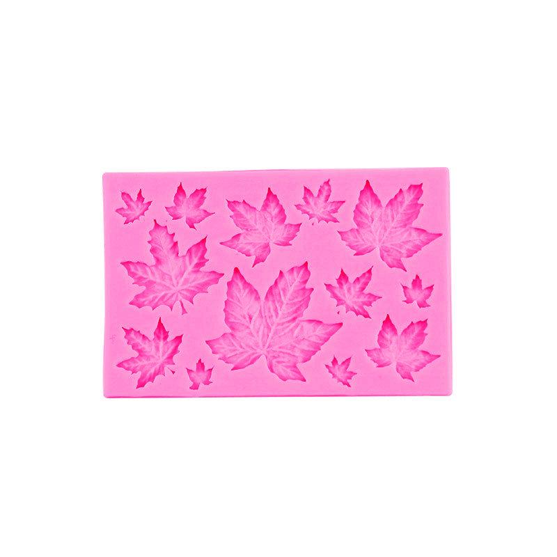 

Хэллоуин 3D Силиконовая форма Тыква и Кленовый лист для свечей и тортов