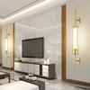 Modern Designer Wall Lamp Long Strip Light Hotel Lobby Villa Living Room Background Lighting Indoor Decoration LED Wall Sconces
