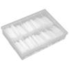 240pcs Extra Long Nail Tips Artificial French False Nail Tips for DIY Nail SalonNatural