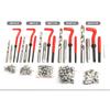 131-Piece Thread Repair Kit, Taps & Dies Set for Car & Auto Thread Restoration, High-Quality Thread Repair Tools