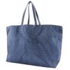 BOTTEGAVENETA Intrusion Tote Bag Navy Blue Nylon Unisex Used