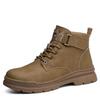 Liliang Men's Wool-Lined High-Top Safety Work Boots