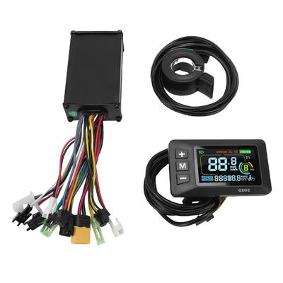 Sada ovladače elektromotoru 15A Ovladač LCD Barevný displej GD02 s 130X Palcovou plynem pro
