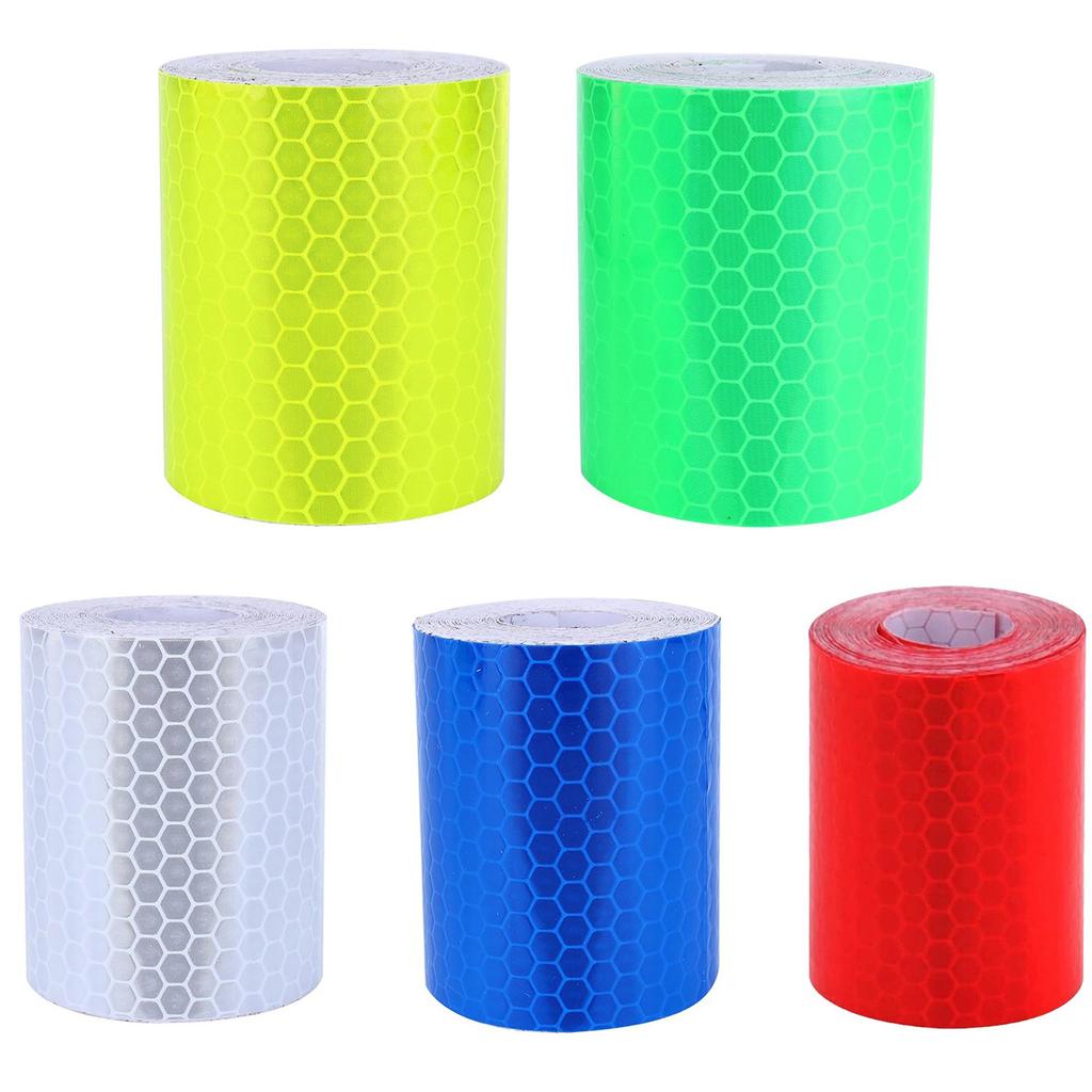 Bicycles Wheel Frame Reflectors Sticker Safety Reflective Decals Warning Tape Adhesive Watertight Reflective Sticker