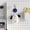 1/3Pcs Punch-Free Refrigerator Door Colour Hooks Self Adhesive Sticky Seamless Magnetic Suction Wall Hooks for Bathroom &kitchen