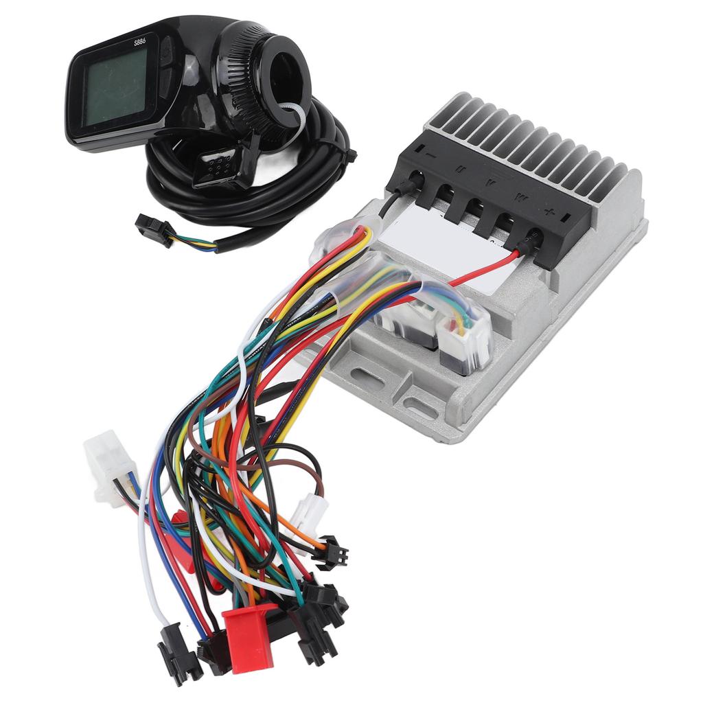 48V 60V 500W Sine Wave Brushless Controller Kit 3 Modes Scooter Brushless Controller with LCD